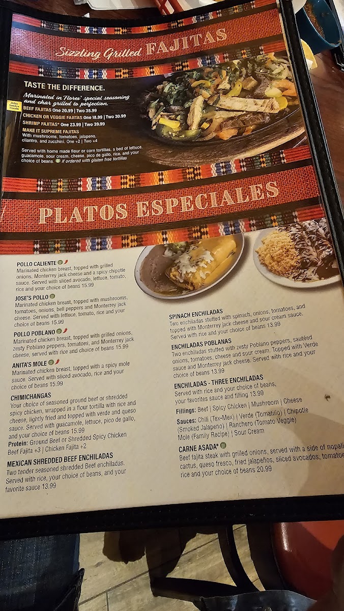 Menu Flores Mexican Restaurant-10