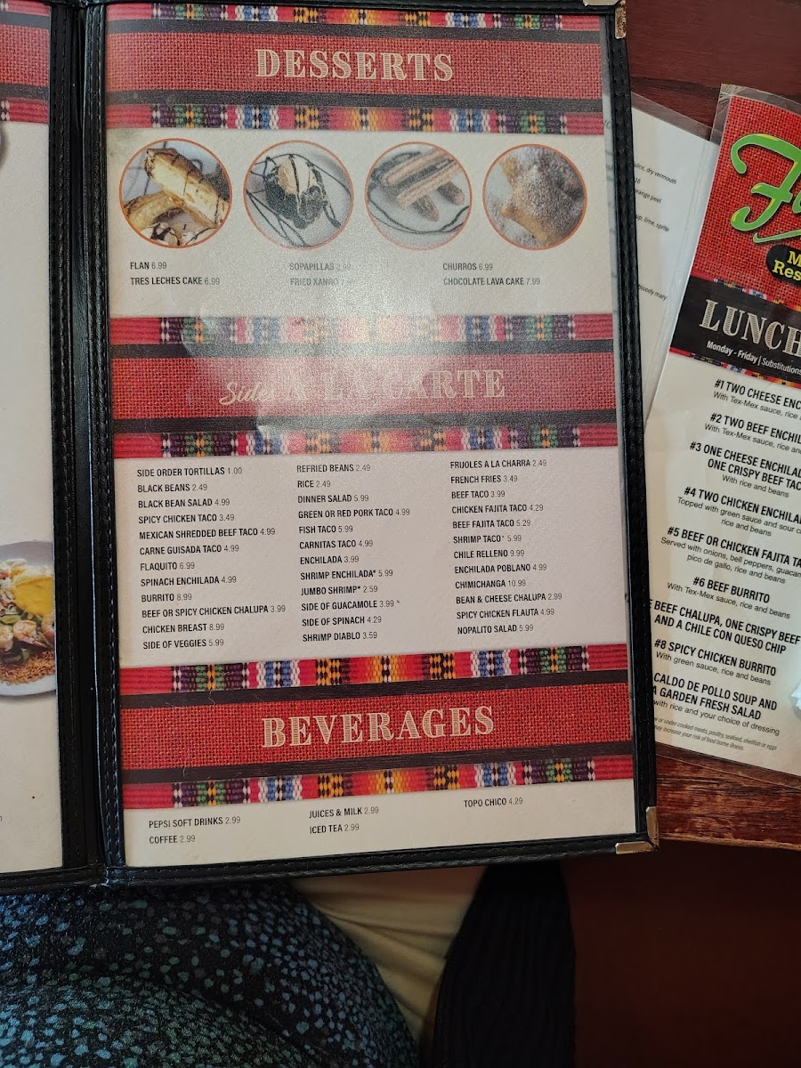 Menu Flores Mexican Restaurant-5