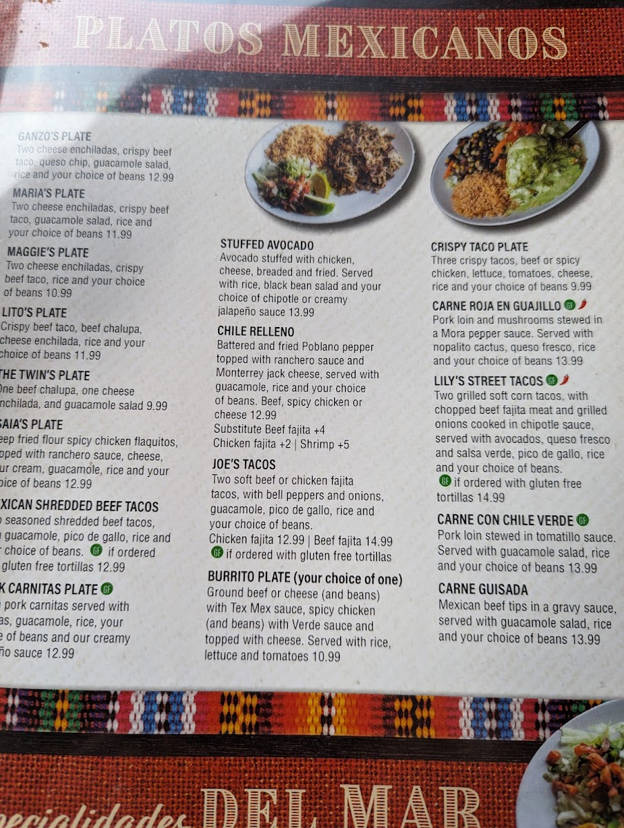 Menu Flores Mexican Restaurant-6